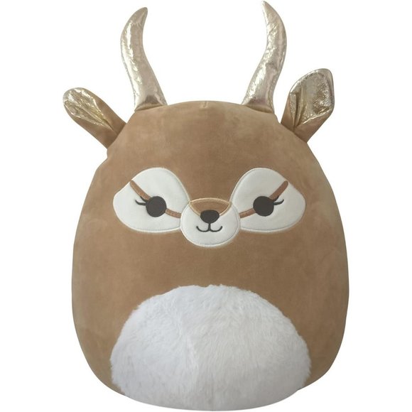 14-Inch Kieli Tan Antelope Cream Belly Large Ultrasoft Official Jazwares Plush - Picture 1 of 8